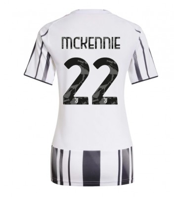 Juventus Weston McKennie #22 Hjemmebanetrøje Dame 2025-26 Kort ærmer